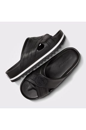 دمپائی مشکی زنانه چرم مصنوعی Converse - کد 869759203