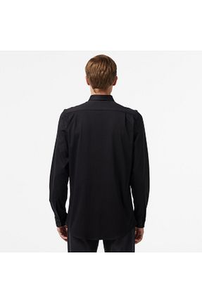 پیراهن مشکی مردانه اسلیم فیت Lacoste - کد 848116516