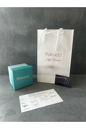 ساعت مچی طوسی مردانه 46-50 میلی متر Ferrucci - کد 774624330
