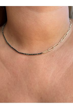 گردنبند نقره طلائی زنانه 925 عیار Berrin Silver - کد 867508149