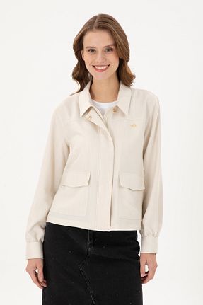 پیراهن نباتی زنانه یقه پیراهنی U.S. Polo Assn. - کد 869785314