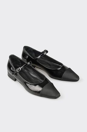 بابت مشکی زنانه چرم خالص Elle - کد 869799308
