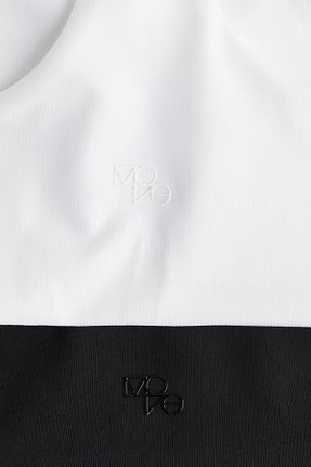 سوتین ورزشی مشکی زنانه پلی استر H&M - کد 858377775