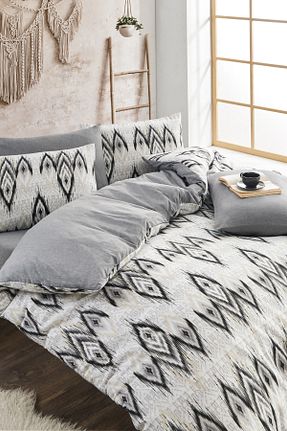 روتختی دونفره طوسی پنبه ای TABEA HOME - کد 869808072