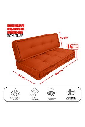 بالشتک صندلی نارنجی XPERMATE - کد 863835248