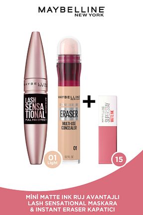 ریمل مشکی سایز اورجینال Maybelline New York - کد 111257483