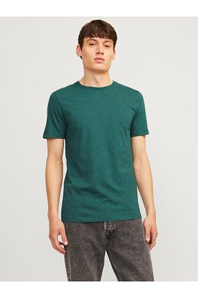 تیشرت سبز مردانه رگولار Jack & Jones - کد 635116763