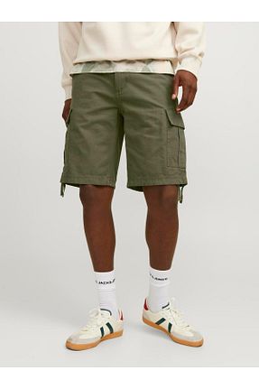 شلوارک و برمودا سبز مردانه رگولار Jack & Jones - کد 826275353