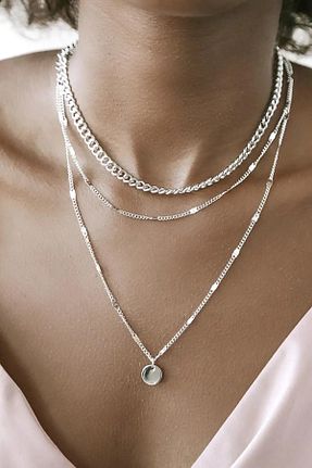 گردنبند جواهر زنانه فلزی X-Lady Accessories - کد 92340432