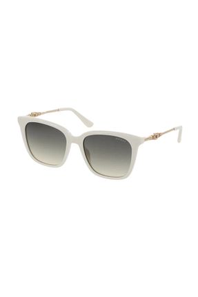 عینک آفتابی سفید زنانه UV400 Guess - کد 738589514