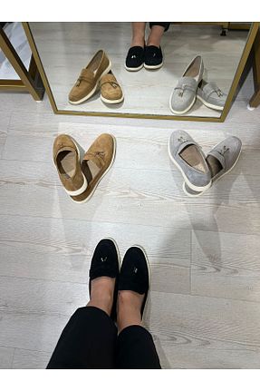 کفش لوفر مشکی زنانه جیر Boutique Mint - کد 870287884