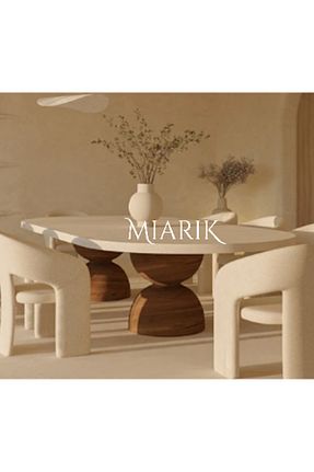میز ناهار خوری سفید Sabit MIARIK DESIGN & DEKORASYON - کد 831506348