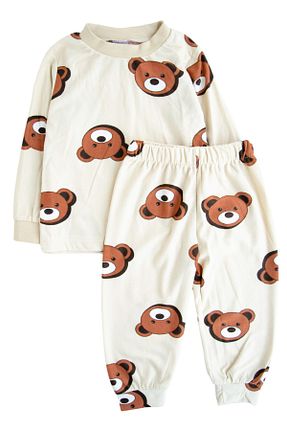 ست نوزادی بژ بچه گانه پنبه ای Oz Baby - کد 870298700