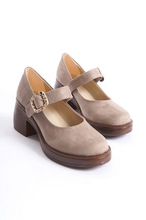 کفش لوفر قهوه ای زنانه چرم مصنوعی Shoesers - کد 870302085