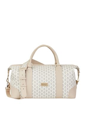 ساک و چمدان بژ زنانه پارچه Laura Ashley - کد 854082241