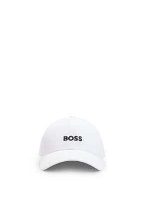 کلاه سفید مردانه پنبه ای BOSS - کد 820101210