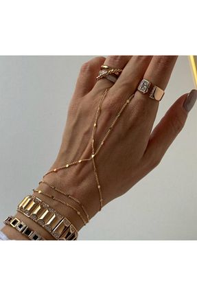 شاهمران جواهر طلائی زنانه رودیوم SU PERİSİ TAKI BİJUTERİ - کد 869871909