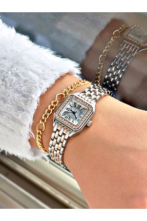 ساعت مچی متالیک زنانه 26-30 میلی متر Tisaati - کد 869865114