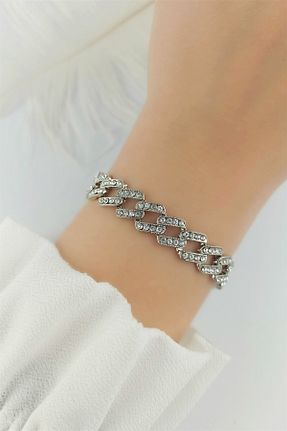 دستبند استیل (فولاد) زنانه استیل (فولاد) Çlk Accessories - کد 647503224