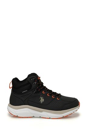 بوت / نیم بوت مشکی مردانه چرم مصنوعی U.S. Polo Assn. - کد 858629498