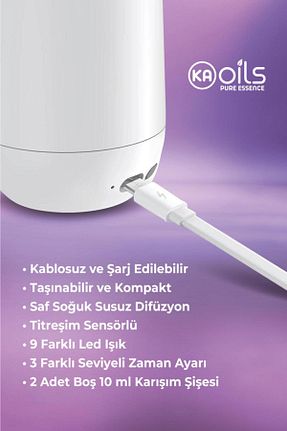 مرطوب کننده هوا سفید KAOils Pure Essence - کد 687054477
