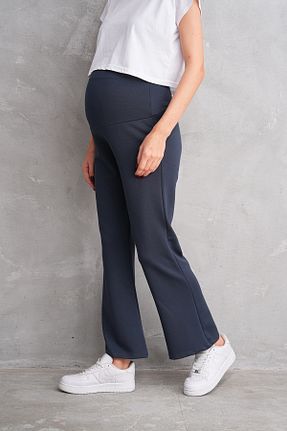 شلوار گرمکن بارداری طوسی زنانه پنبه ای Miss Dünya Lissa - کد 869894025
