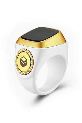 انگشتر جواهر سفید زنانه ihvanonline - کد 471042547