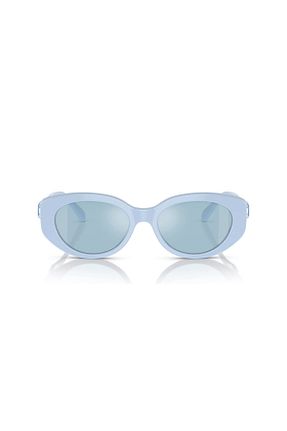 عینک آفتابی آبی زنانه UV400 Swarovski - کد 806212829