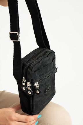 کیف دوشی مشکی زنانه پلی استر MEGA BAG - کد 462270755