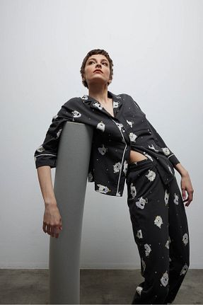 پیراهن طوسی زنانه رگولار Hays - کد 869939154