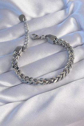 دستبند استیل (فولاد) زنانه استیل (فولاد) Gold - کد 869953142
