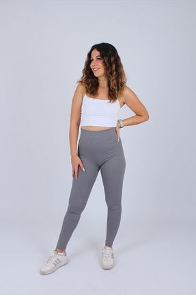 ساق شلواری طوسی زنانه تریکو HelenaButik - کد 869953542