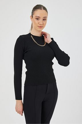پلیور مشکی زنانه ساده POODLE - کد 869953430