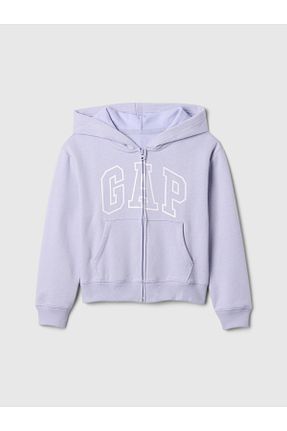 سوئیشرت بنفش بچه گانه چاپی GAP - کد 869964884