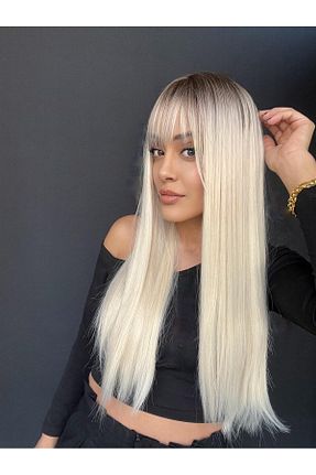 کلاه گیس بنفش زنانه Suzan Peruk - کد 869964858