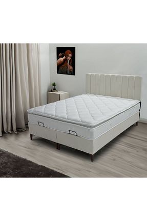 تختخواب جک دار بژ دو نفره LUNNABELLA - کد 869970694