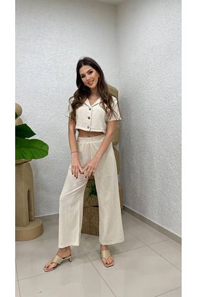 لباس بژ زنانه بافتنی En Amour - کد 869980237