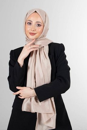 شال سفید زنانه پنبه پلی استر haremscarfs - کد 869985856