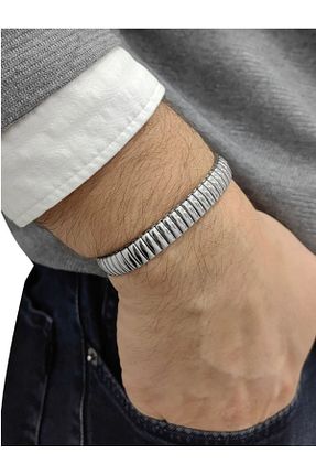 دستبند استیل (فولاد) زنانه استیل (فولاد) Pinkimaj - کد 869983676