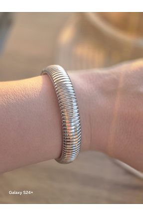 دستبند استیل (فولاد) زنانه استیل (فولاد) Pinkimaj - کد 869983676