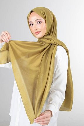 شال سبز زنانه پنبه پلی استر haremscarfs - کد 869987536