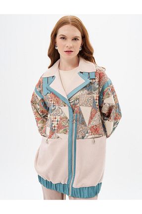 کت حجاب بژ زنانه رگولار Kayra - کد 863928673