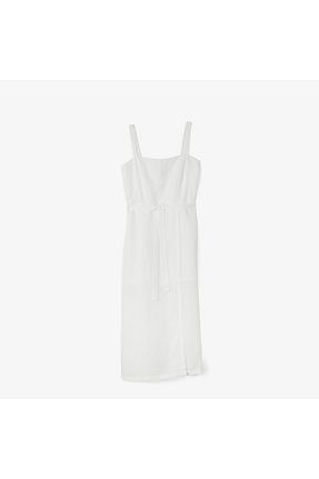 لباس زرشکی زنانه بافتنی Lacoste - کد 818466818