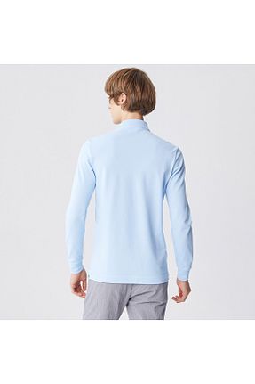 پولوشرت آبی مردانه پنبه ای Lacoste - کد 52455077