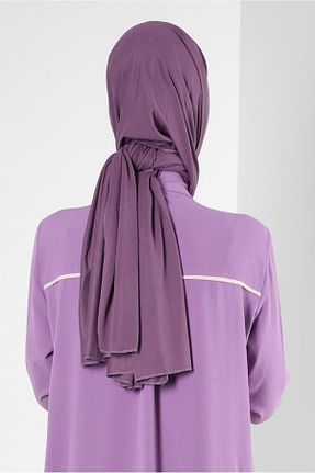 شال بنفش زنانه پلی استر Alvina - کد 870008511