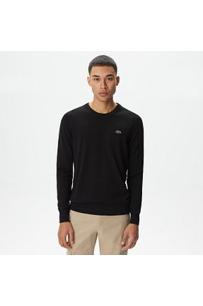 رویه مشکی مردانه پشمی Lacoste - کد 801351021