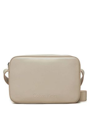 کیف دوشی بژ زنانه پلی استر Calvin Klein - کد 870530216