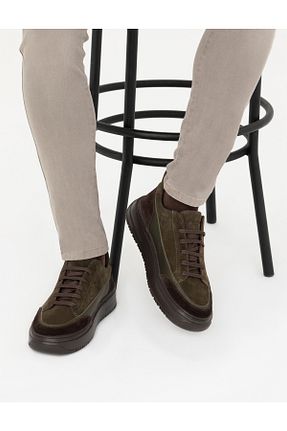 کفش کژوال خاکی مردانه پاشنه کوتاه (1 - 4 سانتی متر) Pierre Cardin - کد 856892343