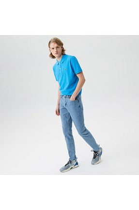 شلوار آبی مردانه پارچه Lacoste - کد 265551214
