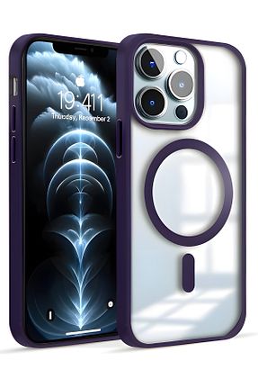 کاور و قاب بنفش iPhone 14 Pro Max Fibaks - کد 670070975